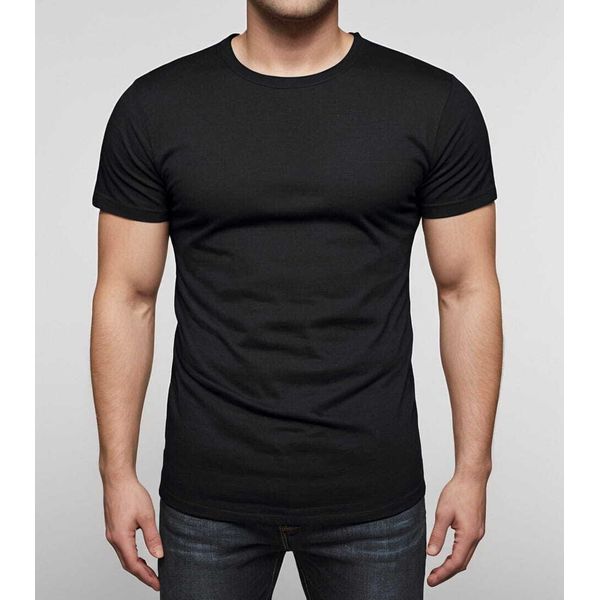 Recea T-Shirt Uomo A Maniche Corte Leosow Nero Xxl-image