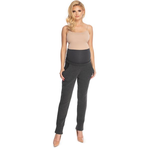 Peekaboo Pantaloni Maternità Donna Bone-Dry Graphite S/M-image