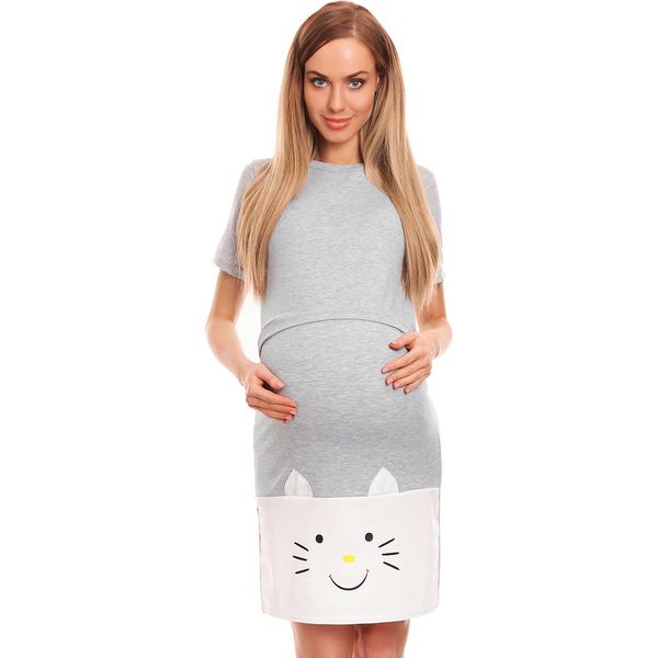Peekaboo Camicia Da Notte Maternità Donna Borderlands Grigio L/Xl-image