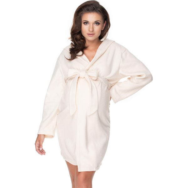 Peekaboo Accappatoio Maternità Donna Hopeless Crema L/Xl-image