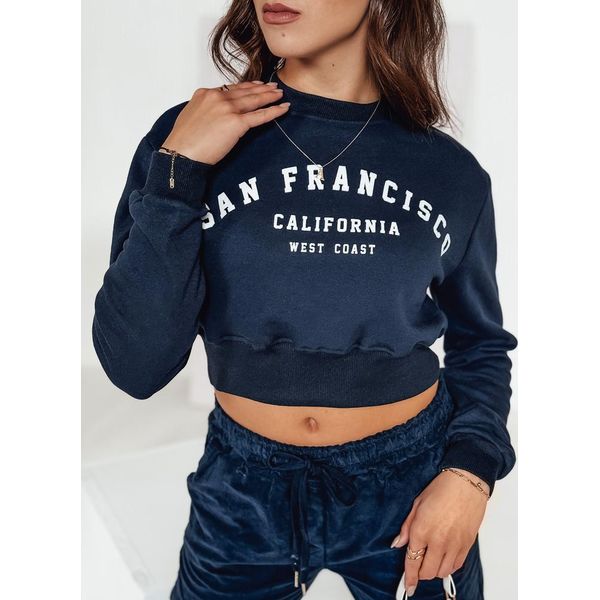Dstreet Felpa Da Donna San Francisco Navy L-image
