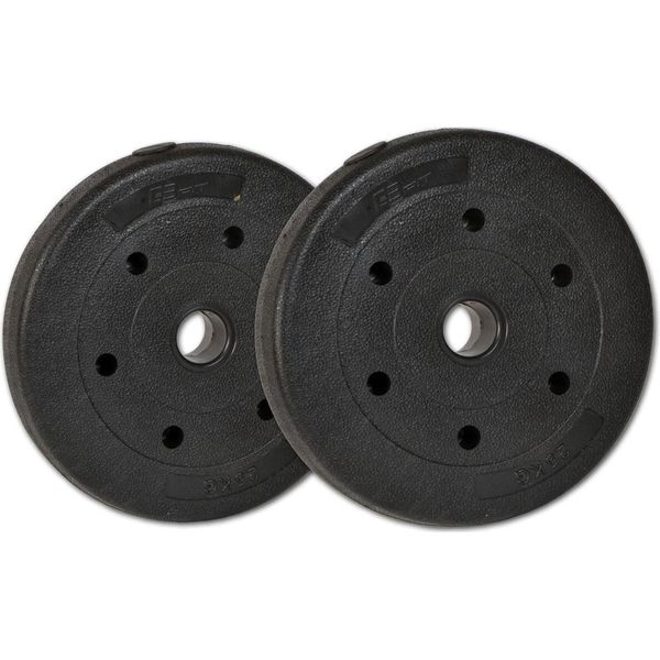 Pesi In Cemento Per Bilanciere 2,5 Kg Enero Fit 29,5 Mm-image