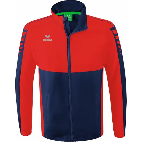 Erima Six Wings - Giacca Da Uomo Con Maniche Staccabili - New Navy / Red-image