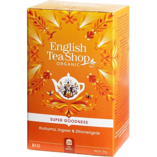 English Tea Shop Tè Curcuma, Zenzero, Erba Limone, 20 Bustine-image