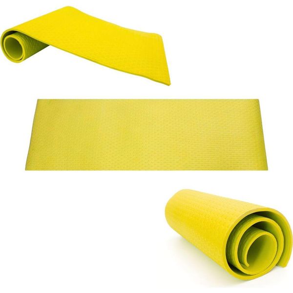 Tappetino Da Ginnastica X-Star 190X90X0,7Cm - Giallo-image