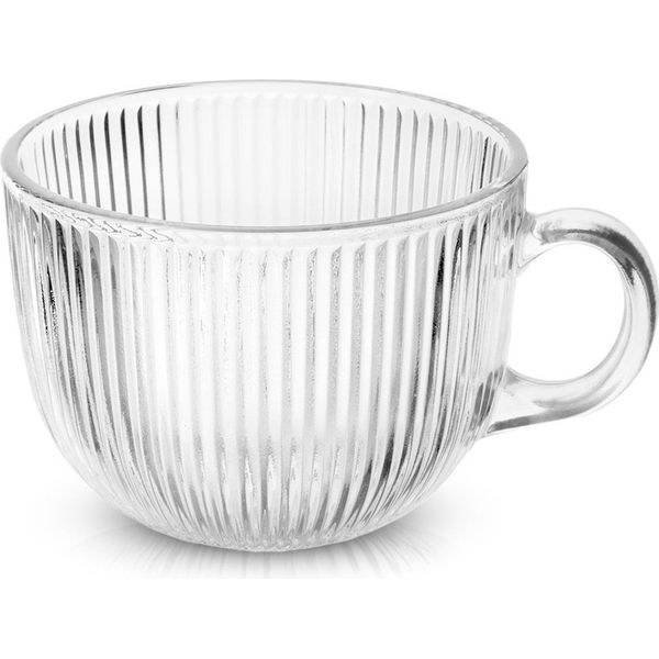 Bicchiere Grande Con Manico Per Bere Caffè, Tè, Tisane, Tazza, 500 Ml-image