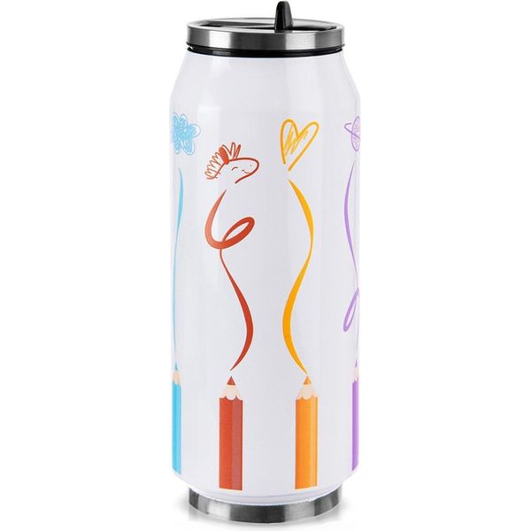 Orion | Thermo Mug - 500 Ml - Acciaio Inossidabile - A Prova Di Perdite - Per Bevande Calde E Fredde-image