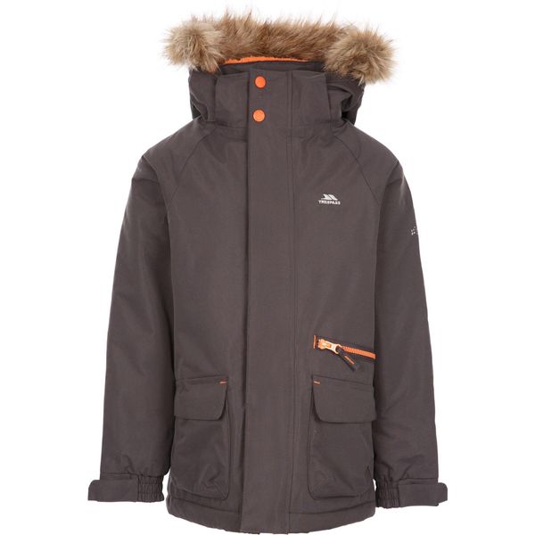 Trespass - Parka "Upbeat"" Per Bambini TP5107 (152) (Grigio Scuro)"-image