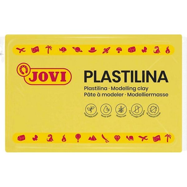 Jovi 7202 Argilla Da Modellare Per Bambini Giallo 350 G-image