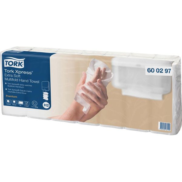 Tork Xpress Asciugamani Multifold H2 Bianco Extra Morbido Premium 7X100-image