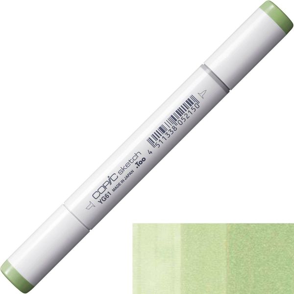 Copic Sketch Pennello E Scalpello Bifacciale, YG61 Muschio Pallido-image