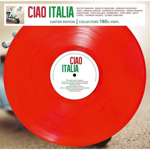 Various Artists - Ciao Italia (Red Coloured) (Special Edition) (Lp)-image