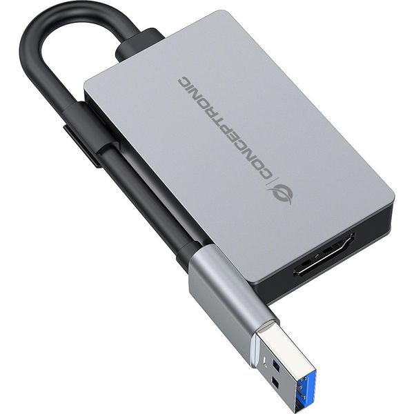 Conceptronic Adapter USB-C -> 1.4 Hdmi Adapter 1080P 60Hz Gr-image