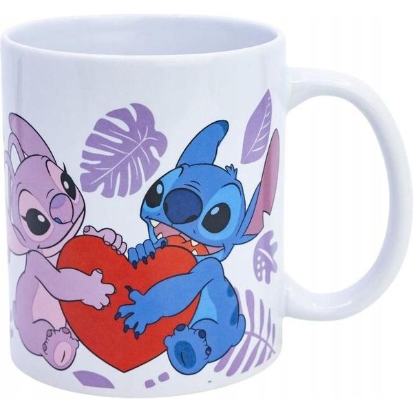 Disney Stitch - Tazza In Vetroceramica In Confezione Regalo Della Collezione Stitch & Angel 325 Ml-image