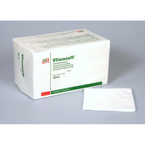 Vliwasoft Compresse In Tessuto Non Tessuto Non Sterili 10X10 Cm 6L. 100 Pz-image