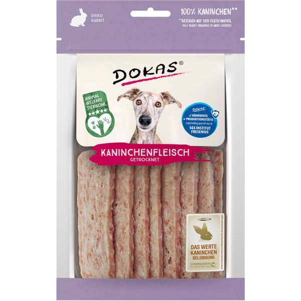 Dokas 70Gx12 Carne Di Coniglio Essiccata Cane-image
