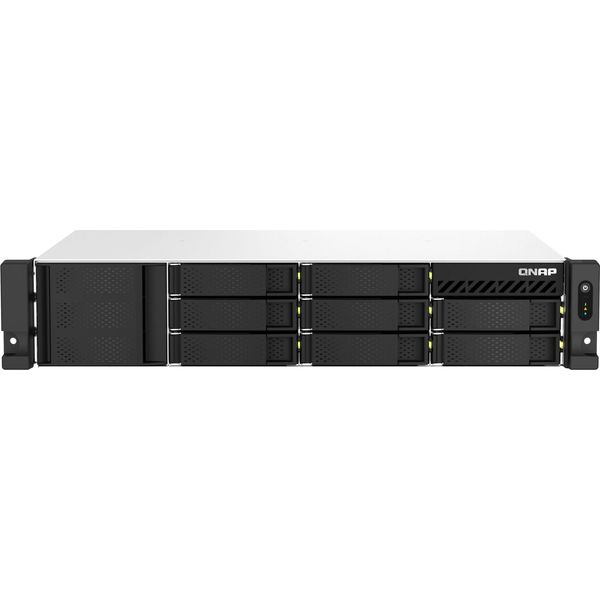 Qnap Ts-873Aeu-Rp Nas Rack (2U) Ryzen Embedded V1500B 4 Gb DDR4 0 Tb Quts Hero Nero-image