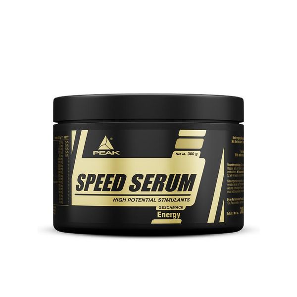 Speed Serum - 300 G : Energia I Polvere I Bevanda Energetica I Caffeina I Aminoacidi I Estratti Vegetali I Dieta I Stimolanti I Pre-Allenamento I Panax Ginseng I Zenzero I Tè Verde Egcg I Bcaa I Vitamine I Guaranà I Colina I Metabolismo Dei Grassi I Senza Glutine I A Basso Zucchero-image