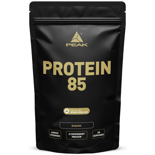 Proteine 85 - 900G : Banana I 30 Porzioni I Polvere I Proteine Multicomponente I Proteine Della Soia I Caseina I Proteine Del Grano I Integratore Vitaminico-image