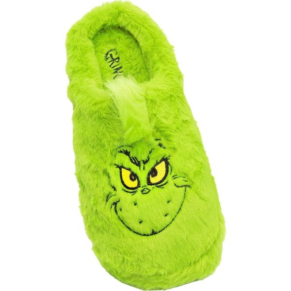 Il Grinch - Pantofole Unisex Uomo/Donna NS6744 (38 Eu, 39.5 Eu) (Verde/Nero)-image