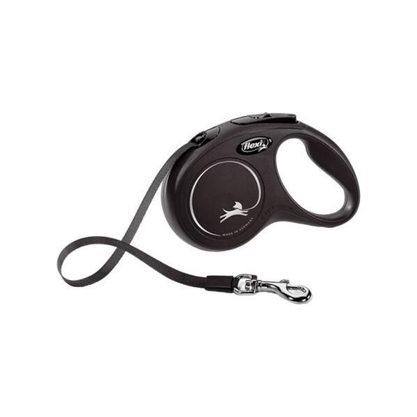 Flexi - Guinzaglio Retrattile Per Cani "New Classic"", S TL5344 (5 M) (Nero)"-image