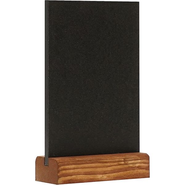 Europel 356274 Supporto Da Tavolo Per Lavagna Europel, Altezza Din A6, Naturale-image