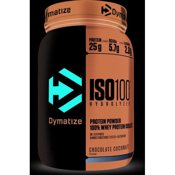Dymatize Iso 100 Idrolizzato - 900G-Dose Cioccolato Cocco-image