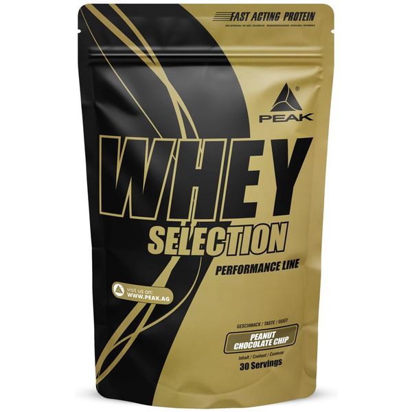 Whey Selection - 900G : Cioccolato Alle Arachidi I 30 Porzioni I Proteine Multicomponente I Isolato Di Siero Di Latte I Concentrato Di Siero Di Latte I Idrolizzato Di Siero Di Latte I Isolato Di Proteine Di Soia I L-Leucina Aggiunta I Costruzione Muscolare-image