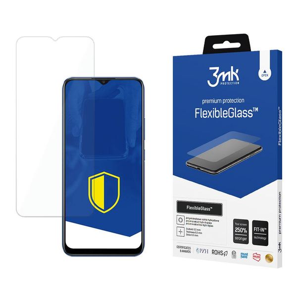 3Mk Display Hybridglass Flexibleglass Per Realme C15 0,3Mm 7H-image