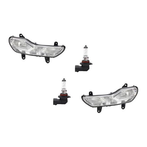 Johns, Faro Fendinebbia Adatto Per Ford Kuga 12 05/12-12/160 Set Lr W. H10 1801171 1849467 1801169 1847729-image