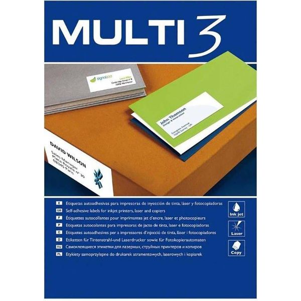 Adesivi Apli Multi3/ 105 X 74Mm/ 100 Fogli-image
