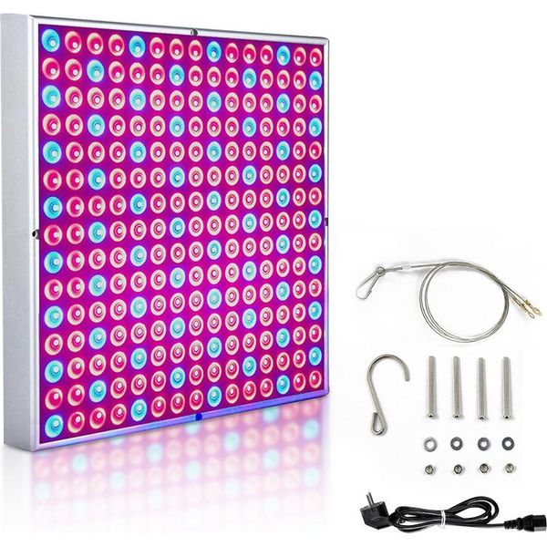 Swanew 15W Lampada Per Piante A Led Spettro Completo Inverno Led Grow Light Luce Per Piante Luce Per Piante Led Per Piante Da Interno Verdure E Fiori-image
