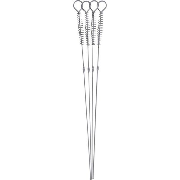 Spiedini Per Kebab In Acciaio Spiedini Per Grill 4 Pezzi 42,5 Cm-image