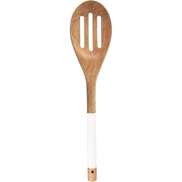 Cucchiaio Da Cucina Orion Cucchiaio In Legno Di Akazienholz Cucchiaio Scanalato 30 Cm Cucchiaio Per Mescolare-image