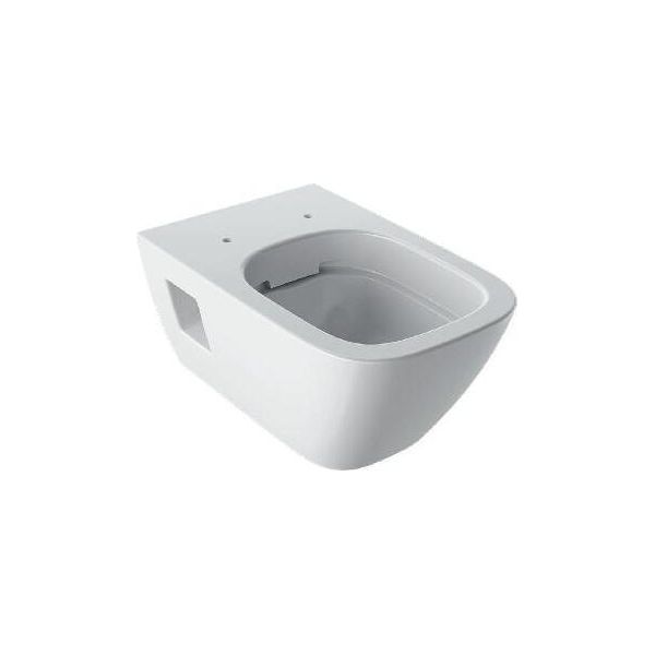 Geberit Selnova Square - Wc Sospeso, 540X350 Mm, Senza Bordo, Bianco 501.546.01.1-image