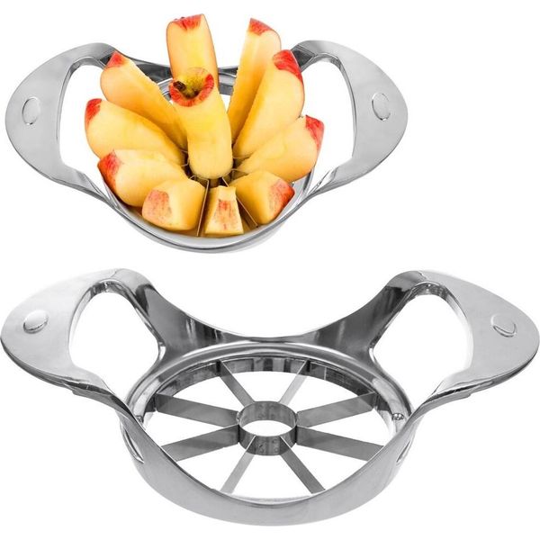 Orion Affetta Mele Corer In Acciaio Inox Lavabile In Lavastoviglie Manuale Per Frutta Luxy-image