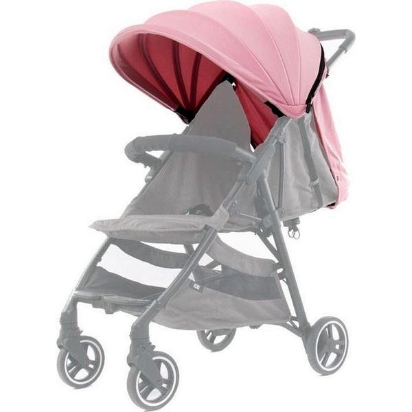 Cuffia Per Carrozzina Baby Monster Kuki Textile Rosa-image
