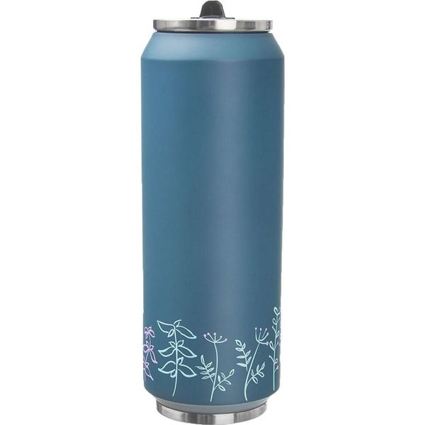 Orion Thermo Mug | Tazza Isolata | Borraccia Thermos A Forma Di Lattina Di Colore Blu Chiaro In Acciaio A Tenuta Stagna A Doppia Parete Louka 700 Ml-image