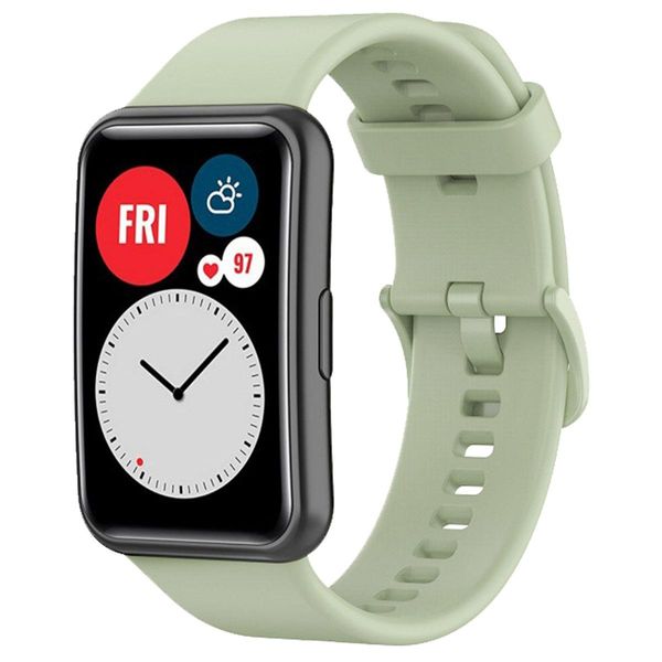 Huawei Watch Fit Band: Cinturino In Silicone Imoshion Con Fibbia Colorata Con Aiuto Per L'installazione-image