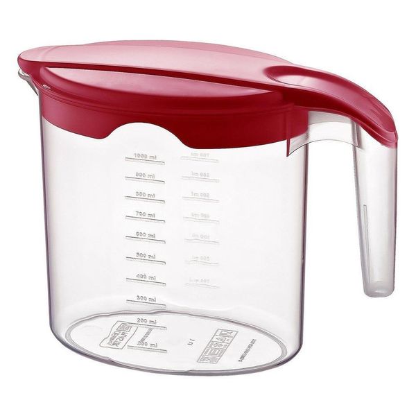 Orion Caraffa Per Bevande Caraffa Per Bevande In Plastica Con Coperchio Da 1 Litro-image