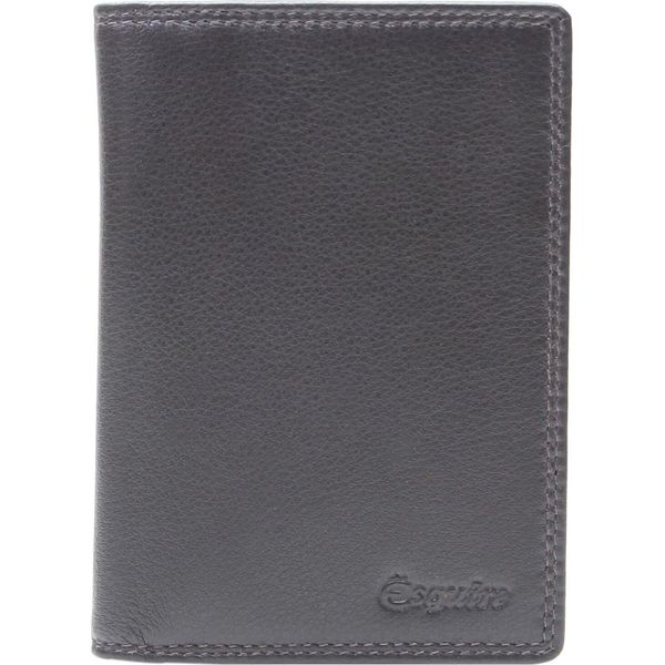 Esquire Caso Di Identificazione Duo Passport Case Brown Marrone Scuro-image