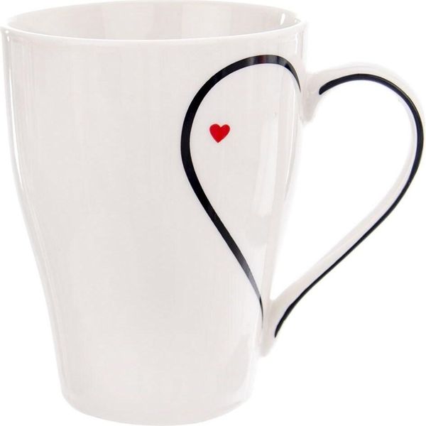 Orion Tazza Da Bere Tazza In Porcellana Con Manico 380Ml Tazza Da Tè Tazza Da Caffè-image