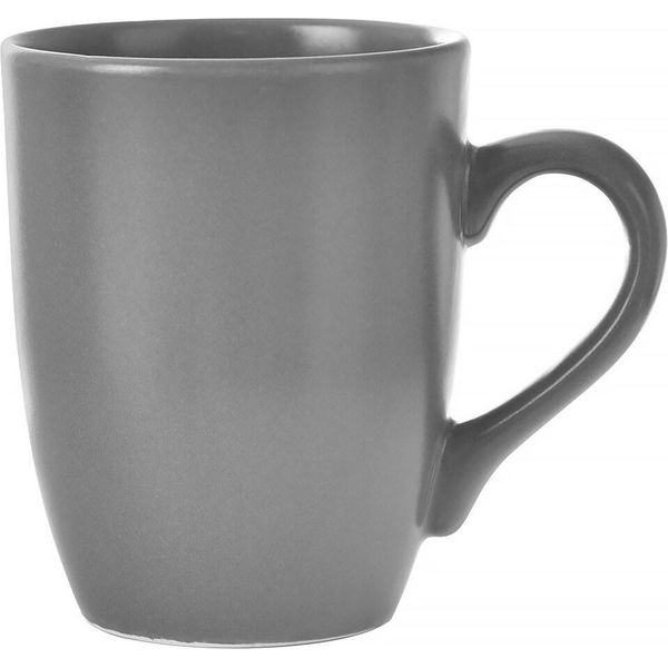 Orion Tazza Da Bere Tazza In Ceramica Tazza Da Caffè Con Manico Grigio Per Caffè Tè Microonde Alfa 350Ml-image