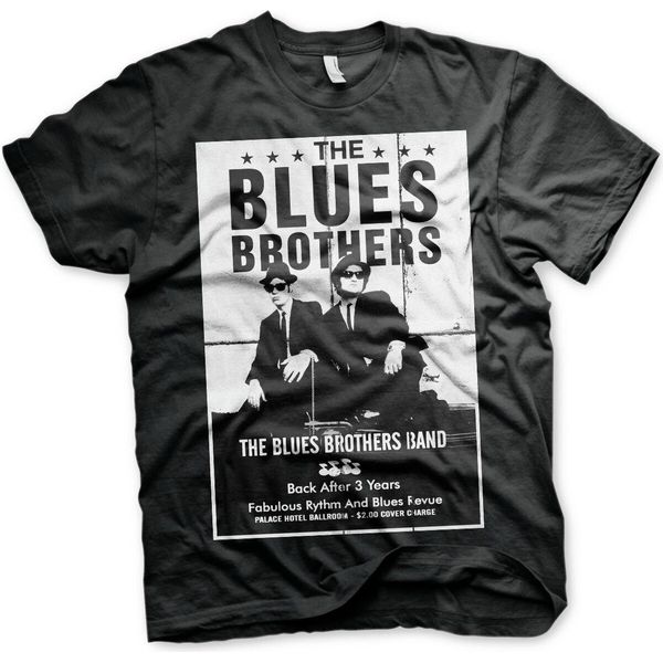 Maglietta Poster The Blues Brothers - Xx-Large - Nero-image