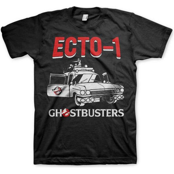 Ghostbusters - Maglietta Ecto-1 - Media - Nero-image
