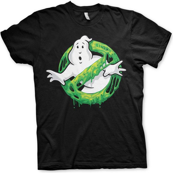 Maglietta Ghostbusters Slime Logo - X-Large - Nero-image