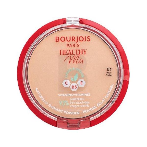Bourjois Healthy Mix Clean & Vegan Polvere Opacizzante 01 Avorio 10 G-image