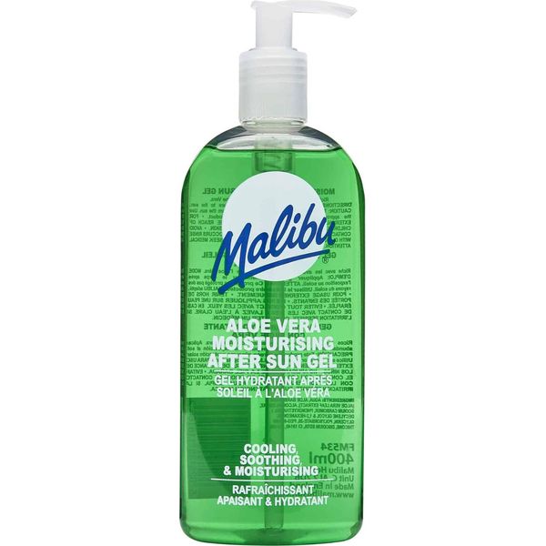 Gel Corpo All'aloe Vera Dopo Sole Malibu 400Ml-image