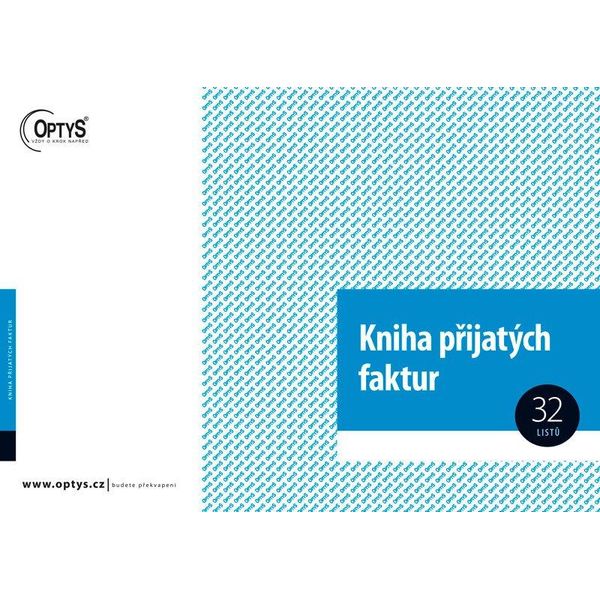 Modulo Libro Delle Fatture E Ricevute Optys, A4, 32 Fogli-image