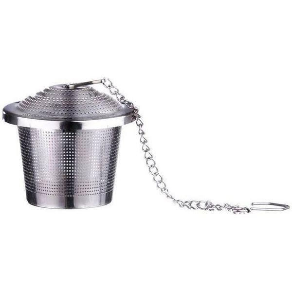 Infusore Per Tè Orion Colino Per Tè Colino Per Erbe Filtro Per Tè Con Catena 4,5 Cm-image